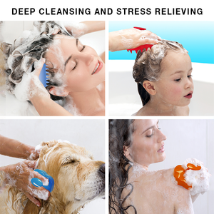 Hair & Scalp Shampoo Massager Scrubber